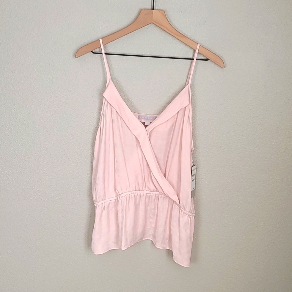 Chelsea28 from Nordstrom Blush Pink Floral Print Camisole NWT